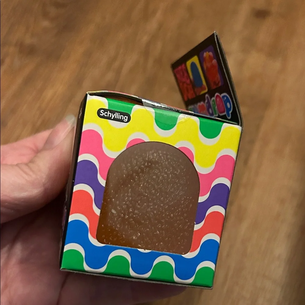 NeeDoh Gumdrop Super Solid Squish - Orange